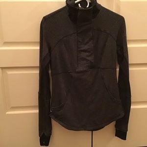lululemon herringbone half zip
